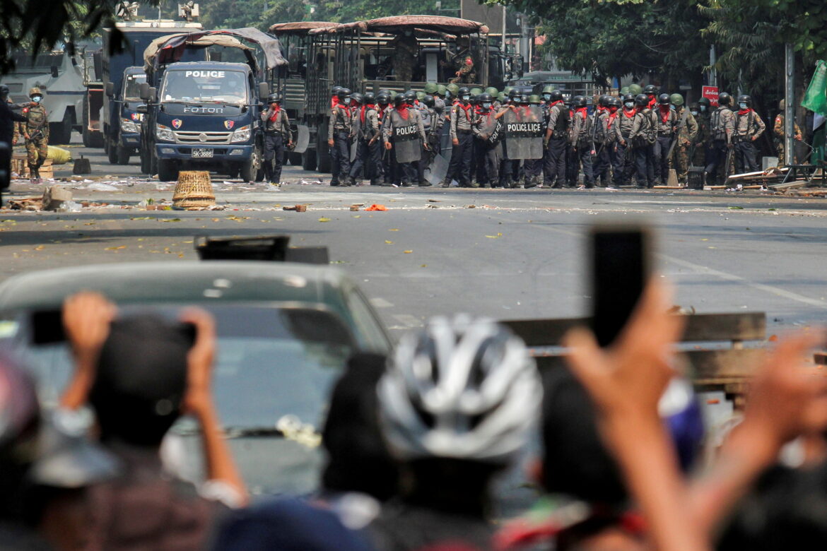 5 Dead After Myanmar Security Forces Ram Car Into Protest: Report