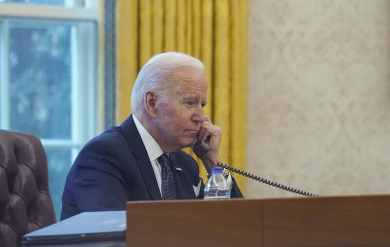 Joe Biden Speaks With New German Chancellor On Russia-Ukraine Tensions