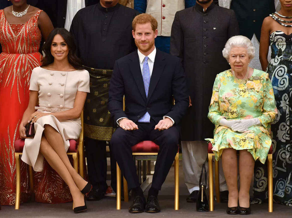 In pics: Harry and Meghan join royals at jubilee service for Queen Elizabeth II