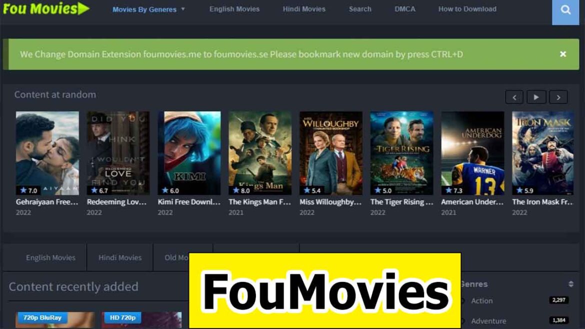 FouMovies 2022 – Latest Fou Movies Download New HD Bollywood Movies, Old Hollywood Movies