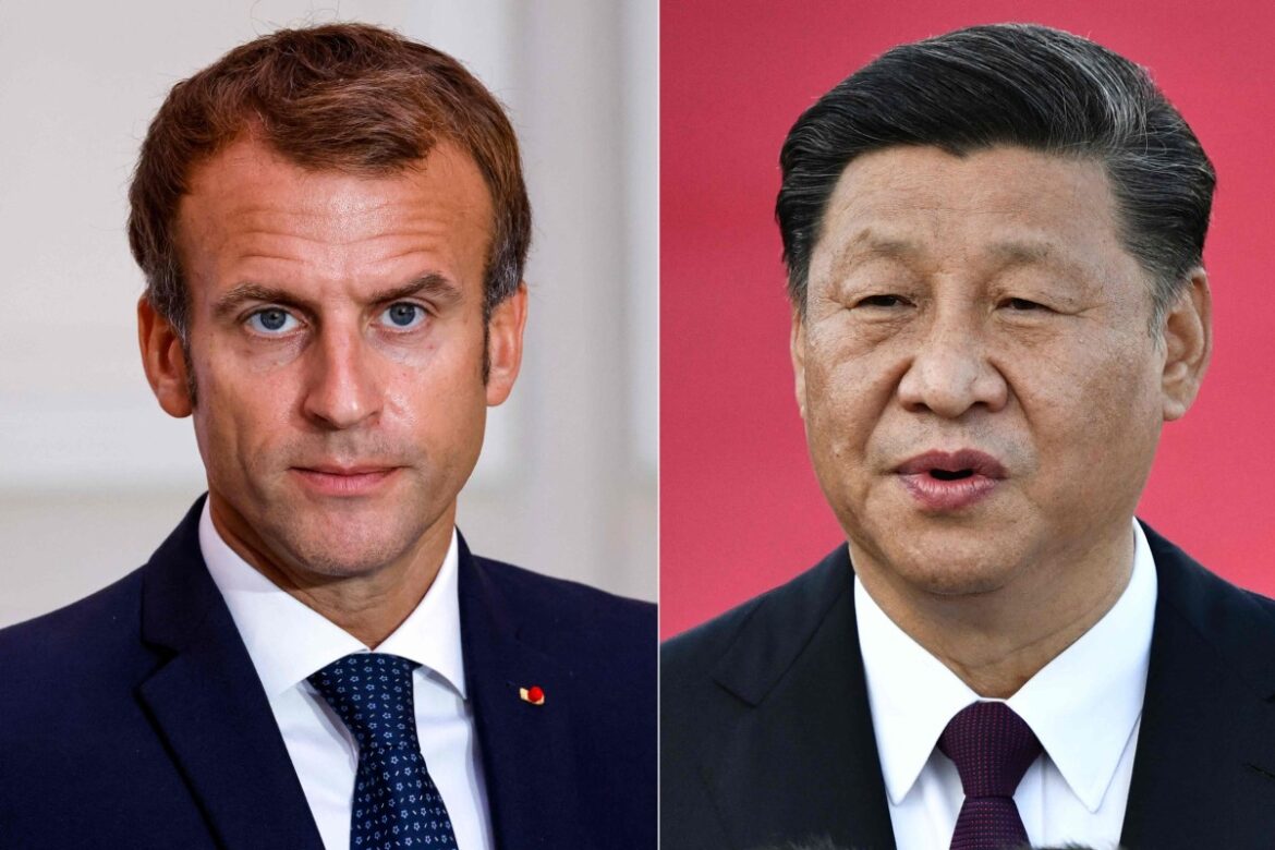 French President Macron spoils Emperor Xi’s coronation show