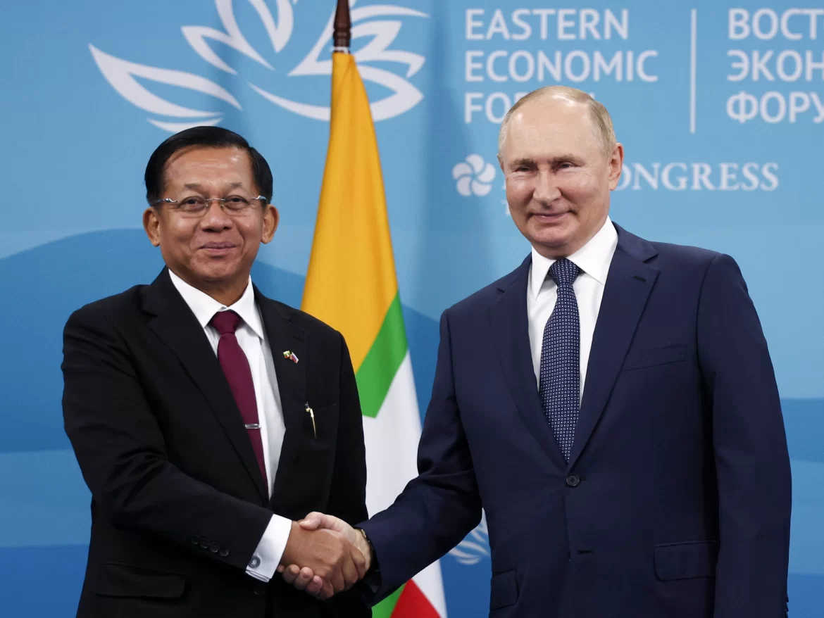 China, Russia, India enabling Myanmar’s military rule: Report
